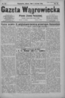 Gazeta Wągrowiecka: pismo ziemi pałuckiej 1931.06.09 R.11 Nr130