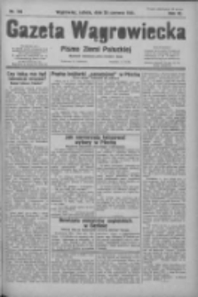 Gazeta Wągrowiecka: pismo ziemi pałuckiej 1931.06.20 R.11 Nr140