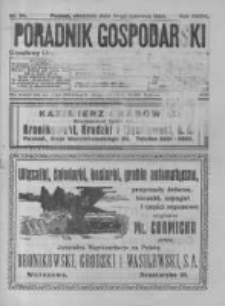 Poradnik Gospodarski. Pismo Tygodniowe. 1925.06.14 R.36 nr24