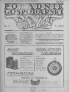 Poradnik Gospodarski. Pismo Tygodniowe. 1935.01.06 R.46 nr1