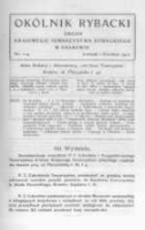 Okólnik Rybacki. Organ Krajowego Towarzystwa Rybackiego w Krakowie. 1910 nr114