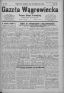 Gazeta Wągrowiecka: pismo ziemi pałuckiej 1931.10.11 R.11 Nr235