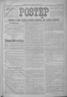 Postęp: narodowe pismo katolicko-ludowe niezależne pod każdym względem 1916.01.05 R.27 Nr3
