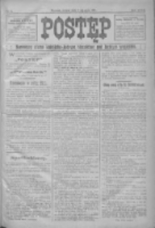 Postęp: narodowe pismo katolicko-ludowe niezależne pod każdym względem 1916.01.08 R.27 Nr5