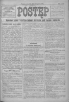 Postęp: narodowe pismo katolicko-ludowe niezależne pod każdym względem 1916.01.13 R.27 Nr9