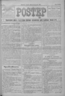 Postęp: narodowe pismo katolicko-ludowe niezależne pod każdym względem 1916.01.18 R.27 Nr13