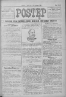 Postęp: narodowe pismo katolicko-ludowe niezależne pod każdym względem 1916.01.25 R.27 Nr19