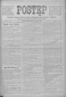 Postęp: narodowe pismo katolicko-ludowe niezależne pod każdym względem 1916.01.28 R.27 Nr22
