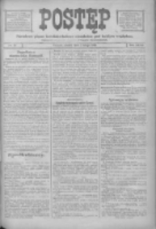 Postęp: narodowe pismo katolicko-ludowe niezależne pod każdym względem 1916.02.01 R.27 Nr25