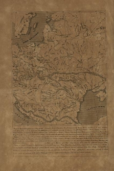 Europa Wschodnia. Mapa hydrograficzna