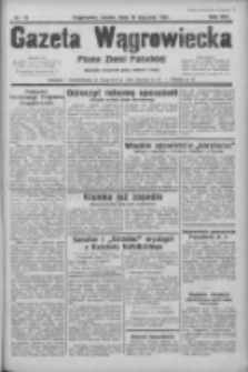 Gazeta Wągrowiecka: pismo ziemi pałuckiej 1934.01.19 R.14 Nr14