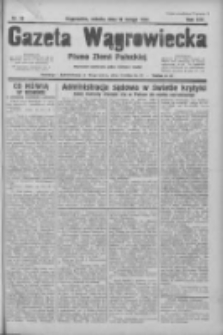 Gazeta Wągrowiecka: pismo ziemi pałuckiej 1934.02.10 R.14 Nr32