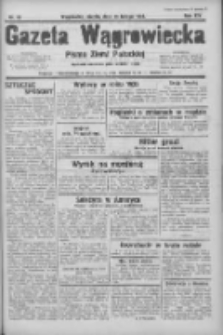 Gazeta Wągrowiecka: pismo ziemi pałuckiej 1934.02.23 R.14 Nr43