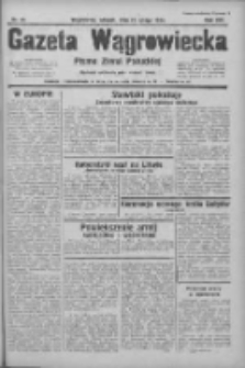 Gazeta Wągrowiecka: pismo ziemi pałuckiej 1934.02.27 R.14 Nr46