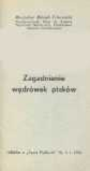 Zagadnienie wędr&oacute;wek ptak&oacute;w