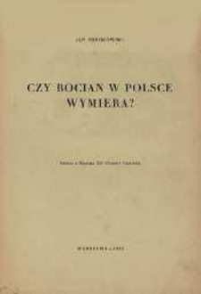 Czy bocian w Polsce wymiera?