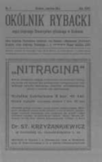 Okólnik Rybacki. Organ Krajowego Towarzystwa Rybackiego w Krakowie. 1914 nr6