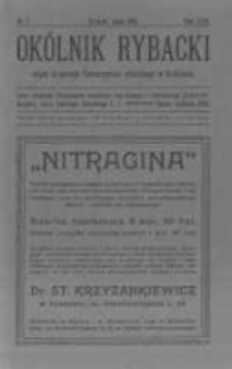 Ok&oacute;lnik Rybacki. Organ Krajowego Towarzystwa Rybackiego w Krakowie. 1914 nr7