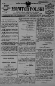 Monitor Polski. Dziennik Urzędowy Rzeczypospolitej Polskiej. 1928.09.06 R.11 nr205