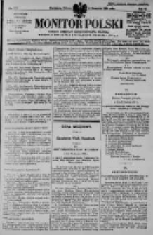 Monitor Polski. Dziennik Urzędowy Rzeczypospolitej Polskiej. 1928.09.08 R.11 nr207