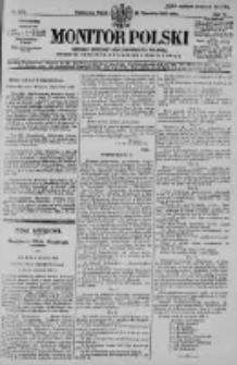 Monitor Polski. Dziennik Urzędowy Rzeczypospolitej Polskiej. 1928.09.21 R.11 nr218