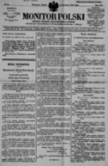 Monitor Polski. Dziennik Urzędowy Rzeczypospolitej Polskiej. 1931.04.11 R.14 nr83