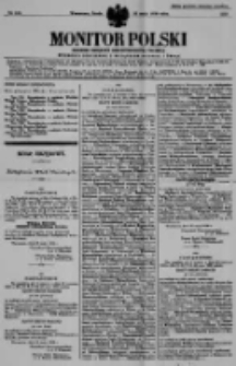 Monitor Polski. Dziennik Urzędowy Rzeczypospolitej Polskiej. 1938.05.25 R.21 nr119