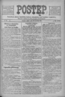 Postęp: narodowe pismo katolicko-ludowe niezależne pod każdym względem 1916.04.28 R.27 Nr97
