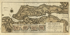 Helespont ou detroit des Dardanelles pour servir de renseignement &agrave; la carte des limites des trois empires on theatre de la guerre presente 1788