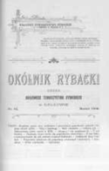 Okólnik Rybacki. Organ Krajowego Towarzystwa Rybackiego w Krakowie. 1906 nr82