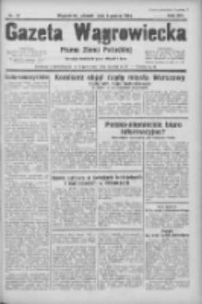 Gazeta Wągrowiecka: pismo ziemi pałuckiej 1934.03.06 R.14 Nr52