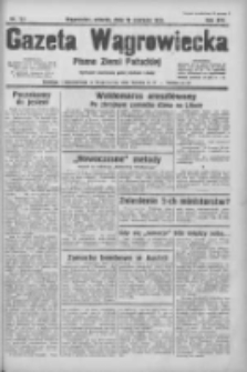 Gazeta Wągrowiecka: pismo ziemi pałuckiej 1934.06.12 R.14 Nr131