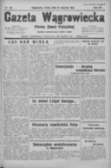 Gazeta Wągrowiecka: pismo ziemi pałuckiej 1934.08.15 R.14 Nr185