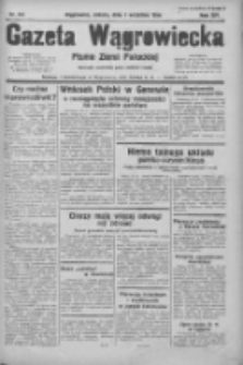 Gazeta Wągrowiecka: pismo ziemi pałuckiej 1934.09.01 R.14 Nr199