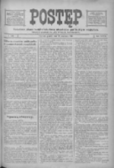 Postęp: narodowe pismo katolicko-ludowe niezależne pod każdym względem 1916.06.16 R.27 Nr136