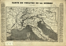 Carte du th&eacute;atre de la guerre