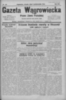 Gazeta Wągrowiecka: pismo ziemi pałuckiej 1934.10.09 R.14 Nr231