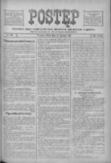 Postęp: narodowe pismo katolicko-ludowe niezależne pod każdym względem 1916.06.24 R.27 Nr142