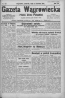 Gazeta Wągrowiecka: pismo ziemi pałuckiej 1934.11.29 R.14 Nr274