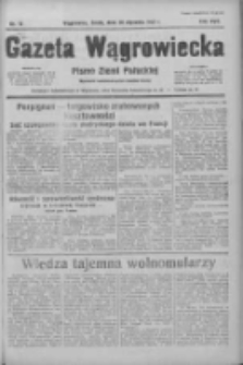 Gazeta Wągrowiecka: pismo ziemi pałuckiej 1937.01.20 R.17 Nr15