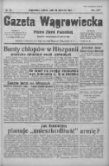 Gazeta Wągrowiecka: pismo ziemi pałuckiej 1937.01.30 R.17 Nr24