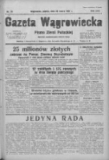 Gazeta Wągrowiecka: pismo ziemi pałuckiej 1937.03.26 R.17 Nr70