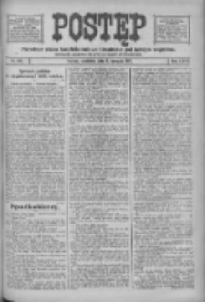 Postęp: narodowe pismo katolicko-ludowe niezależne pod każdym względem 1916.08.13 R.27 Nr184