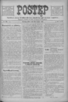 Postęp: narodowe pismo katolicko-ludowe niezależne pod każdym względem 1916.08.26 R.27 Nr194