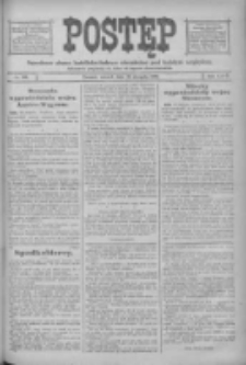 Postęp: narodowe pismo katolicko-ludowe niezależne pod każdym względem 1916.08.29 R.27 Nr196