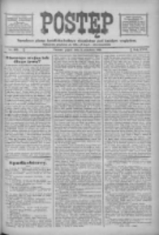 Postęp: narodowe pismo katolicko-ludowe niezależne pod każdym względem 1916.09.08 R.27 Nr205