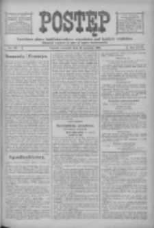 Postęp: narodowe pismo katolicko-ludowe niezależne pod każdym względem 1916.09.14 R.27 Nr210