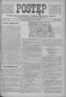 Postęp: narodowe pismo katolicko-ludowe niezależne pod każdym względem 1916.09.20 R.27 Nr215