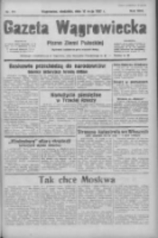 Gazeta Wągrowiecka: pismo ziemi pałuckiej 1937.05.16 R.17 Nr111