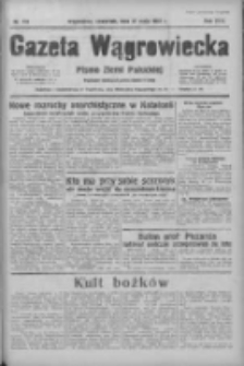Gazeta Wągrowiecka: pismo ziemi pałuckiej 1937.05.27 R.17 Nr119